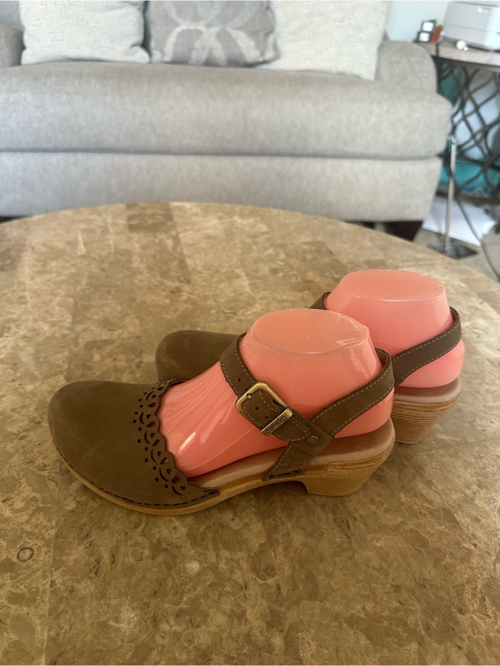 Dansko Women's Marta Heeled Sandal size 38 - Picture 4 of 6